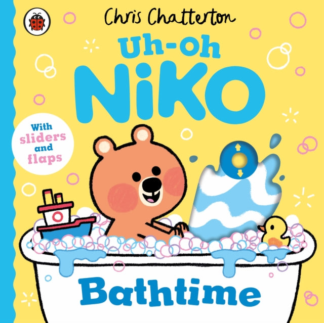 Uh-Oh, Niko: Bathtime : a push, pull and slide story - 9780241661345