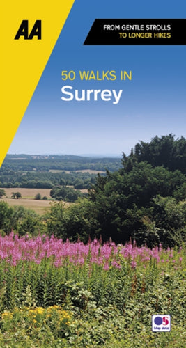 50 Walks in Surrey - 9780749583286