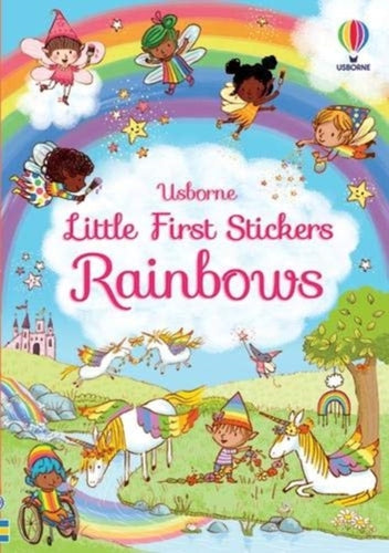 Little First Stickers Rainbows-9781474992008