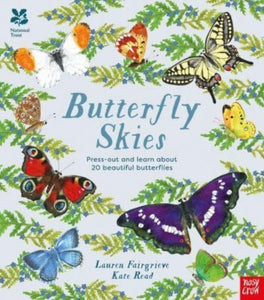 National Trust: Butterfly Skies : Press out and learn about 20 beautiful butterflies-9781839945120